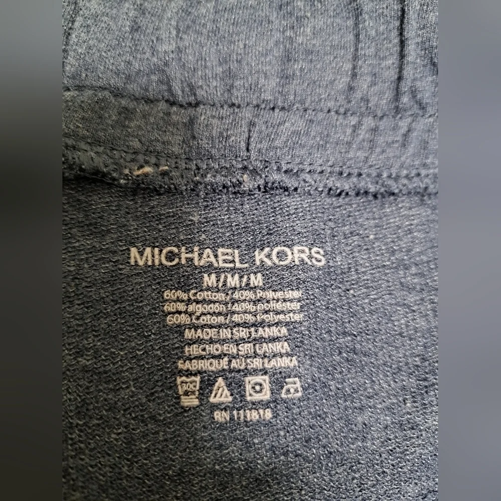 Michael Kors Navy Athletic Shorts Size Medium